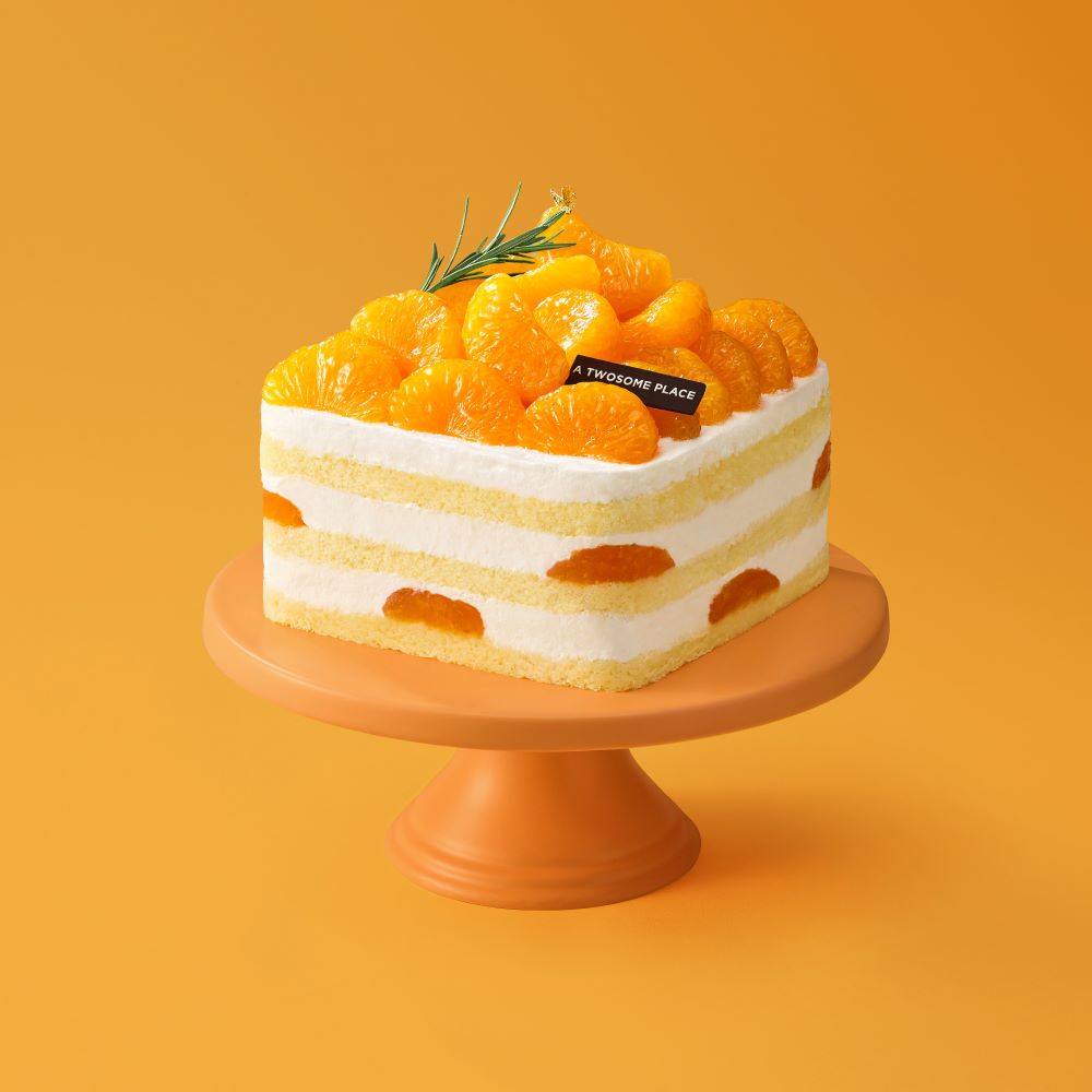 금귤 생크림 케이크