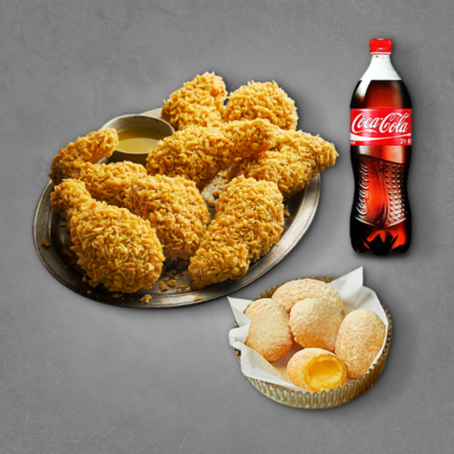 황금올리브치킨+황금알치즈볼+콜라