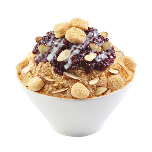 팥인절미 눈꽃빙수